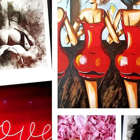 The Red - Room, Balneo & Sauna Prives * Mauguio